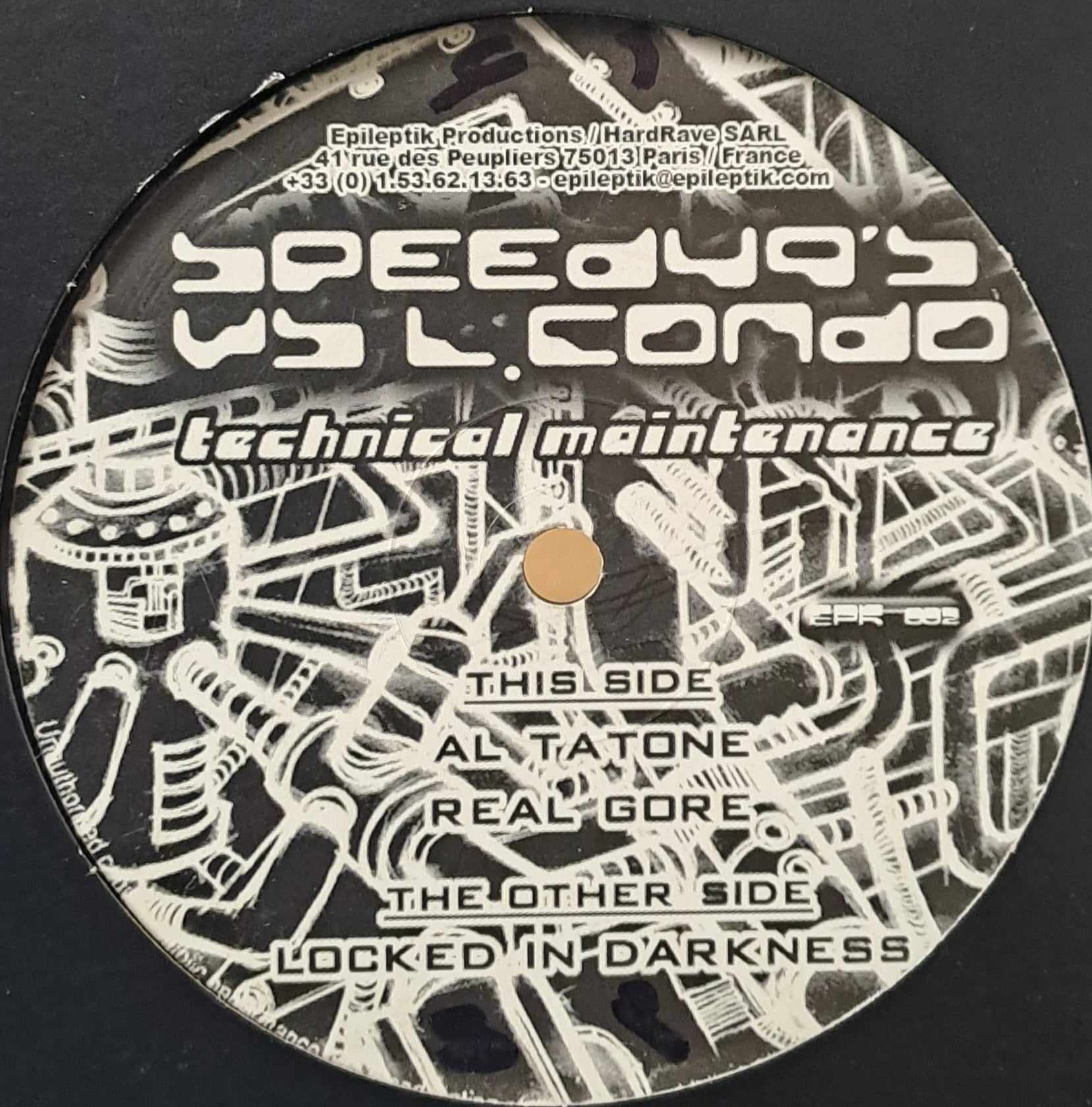 Epileptik 02 - vinyle hardcore